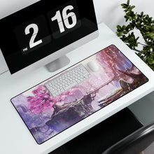 Load image into Gallery viewer, Anime Landscape Mouse Pad (Desk Mat) With Laptop
