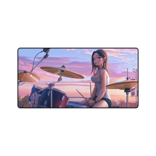 Anime Girl Mouse Pad (Desk Mat)