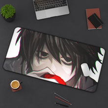 Load image into Gallery viewer, Anime Death Note Mouse Pad (Desk Mat) On Desk
