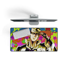 Load image into Gallery viewer, JoJo's Bizarre Adventure: Diamond is Unbreakable - Jotaro Kujo Mouse Pad (Desk Mat) On Desk
