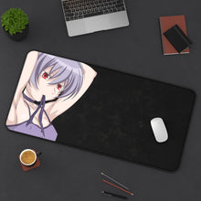 Load image into Gallery viewer, Darker Than Black Yin Mouse Pad (Desk Mat) On Desk

