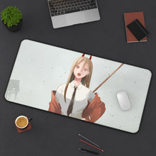 Load image into Gallery viewer, Chainsaw Man Mouse Pad (Desk Mat) On Desk
