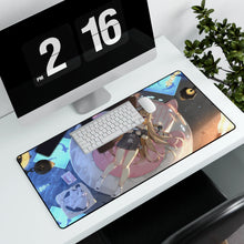 Load image into Gallery viewer, Anime Girl Mouse Pad (Desk Mat) With Laptop
