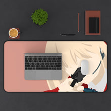 Load image into Gallery viewer, Lycoris Recoil Chisato Nishikigi Mouse Pad (Desk Mat) With Laptop
