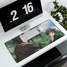 Load image into Gallery viewer, Myself ; Yourself Mouse Pad (Desk Mat) With Laptop
