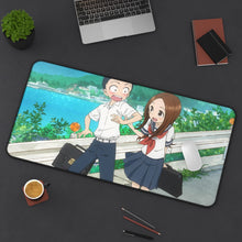 Load image into Gallery viewer, Karakai Jouzu No Takagi-san Mouse Pad (Desk Mat) On Desk
