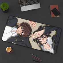 Load image into Gallery viewer, Code Geass Lelouch Lamperouge, Suzaku Kururugi Mouse Pad (Desk Mat) On Desk
