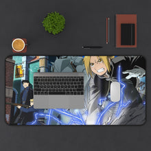 Load image into Gallery viewer, Anime FullMetal Alchemist Mouse Pad (Desk Mat) With Laptop
