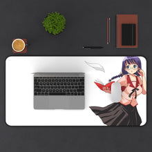 Load image into Gallery viewer, Monogatari (Series) Mouse Pad (Desk Mat) With Laptop
