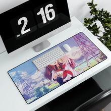 Load image into Gallery viewer, Anime Girl Mouse Pad (Desk Mat) With Laptop

