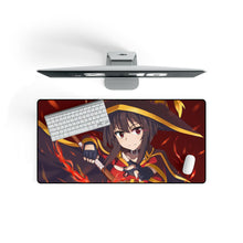 Load image into Gallery viewer, Megumin Mouse Pad (Desk Mat) On Desk
