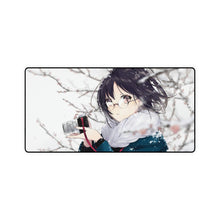 Load image into Gallery viewer, Anime, Girl, Glasses, Photographer, Mouse Pad (Desk Mat)
