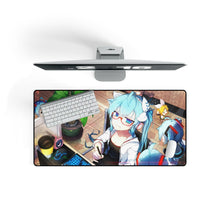 Load image into Gallery viewer, Hatsune Miku Mouse Pad (Desk Mat) On Desk
