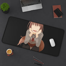 Load image into Gallery viewer, Spice And Wolf Mouse Pad (Desk Mat) On Desk
