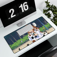 Load image into Gallery viewer, Girls und Panzer Mouse Pad (Desk Mat) With Laptop
