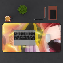 Load image into Gallery viewer, Fairy Tail Natsu Dragneel Mouse Pad (Desk Mat) With Laptop
