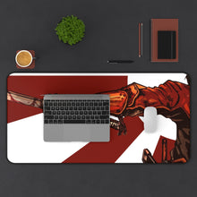 Load image into Gallery viewer, Drifters Toyohisa Shimazu Mouse Pad (Desk Mat) With Laptop
