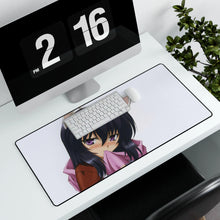 Load image into Gallery viewer, Omamori Himari Mouse Pad (Desk Mat) With Laptop
