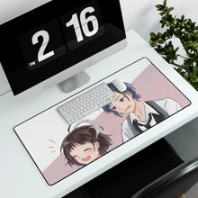Load image into Gallery viewer, To Become a Real Heroine! The Unpopular Girl and the Secret Task Mouse Pad (Desk Mat)

