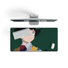 Load image into Gallery viewer, My Hero Academia Izuku Midoriya Mouse Pad (Desk Mat) On Desk
