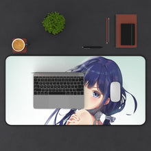 Load image into Gallery viewer, Masamune-kun&#39;s Revenge Aki Adagaki Mouse Pad (Desk Mat) With Laptop
