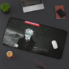 Load image into Gallery viewer, Zero Kiryu Glicht Mouse Pad (Desk Mat) On Desk
