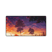 Load image into Gallery viewer, Anime, Sunset, Scenery, Trees, Mouse Pad (Desk Mat)
