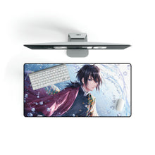 Load image into Gallery viewer, Giyu, Kimetsu no Yaiba, Mouse Pad (Desk Mat)
