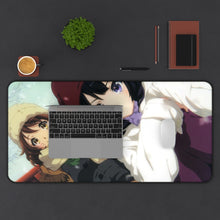 Load image into Gallery viewer, Sound! Euphonium Kumiko Oumae, Reina Kousaka Mouse Pad (Desk Mat) With Laptop
