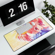 Load image into Gallery viewer, Anime Girl Mouse Pad (Desk Mat) With Laptop
