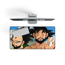 Load image into Gallery viewer, Goku and Vegeta Mouse Pad (Desk Mat) On Desk
