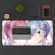 Load image into Gallery viewer, ram&amp;rem Mouse Pad (Desk Mat) With Laptop
