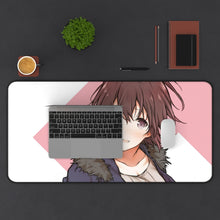 Load image into Gallery viewer, Gamers! Chiaki Hoshinomori Mouse Pad (Desk Mat) With Laptop
