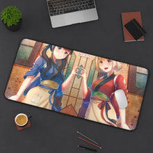 Load image into Gallery viewer, Lycoris Recoil Takina Inoue, Chisato Nishikigi Mouse Pad (Desk Mat) On Desk

