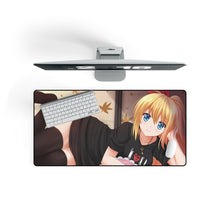 Load image into Gallery viewer, Chitoge Kirisaki Mouse Pad (Desk Mat) On Desk
