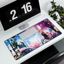 Load image into Gallery viewer, Anime Girl Mouse Pad (Desk Mat) With Laptop
