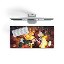 Load image into Gallery viewer, My Hero Academia Katsuki Bakugou Mouse Pad (Desk Mat) On Desk
