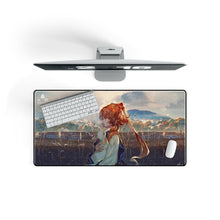 Load image into Gallery viewer, Anime Girl Mouse Pad (Desk Mat) On Desk
