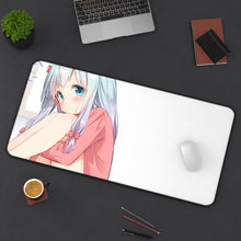 Load image into Gallery viewer, EroManga-Sensei Mouse Pad (Desk Mat) On Desk
