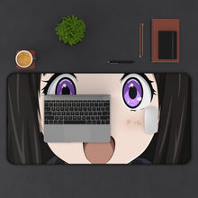 Load image into Gallery viewer, Eru Chitanda Smiling face Mouse Pad (Desk Mat) With Laptop
