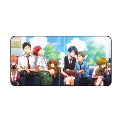 Monthly Girls' Nozaki-kun Mikoto Mikoshiba, Chiyo Sakura, Yuzuki Seo, Umetarou Nozaki, Yuu Kashima Mouse Pad (Desk Mat)