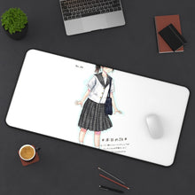 Load image into Gallery viewer, Anime Girl Mouse Pad (Desk Mat) On Desk
