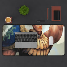 Load image into Gallery viewer, Escanor Mouse Pad (Desk Mat) With Laptop
