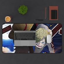 Load image into Gallery viewer, One Piece Monkey D. Luffy Mouse Pad (Desk Mat) Background
