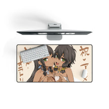 Load image into Gallery viewer, Tiona and Tione Mouse Pad (Desk Mat) On Desk
