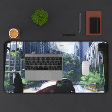 Load image into Gallery viewer, Anime Post Apocalyptic Mouse Pad (Desk Mat) With Laptop
