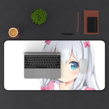 Load image into Gallery viewer, EroManga-Sensei Mouse Pad (Desk Mat) With Laptop
