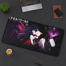 Load image into Gallery viewer, Accel World Kuroyukihime, Haruyuki Arita Mouse Pad (Desk Mat) On Desk
