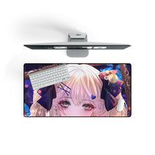 Load image into Gallery viewer, Anime Girl Mouse Pad (Desk Mat) On Desk
