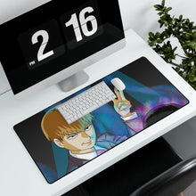 Load image into Gallery viewer, Mob Psycho 100 Arataka Reigen, Shigeo Kageyama Mouse Pad (Desk Mat) With Laptop
